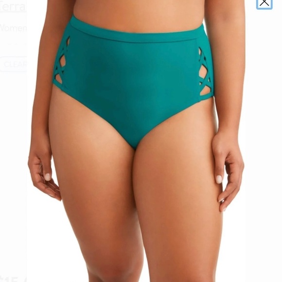 COPY - Plus size swimsuit terra & Sky women’s new 2X - Picture 6 of 8